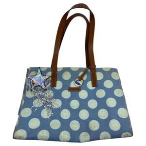DOONEY & BOURKE Blue Brown Shoulder Bag Customized